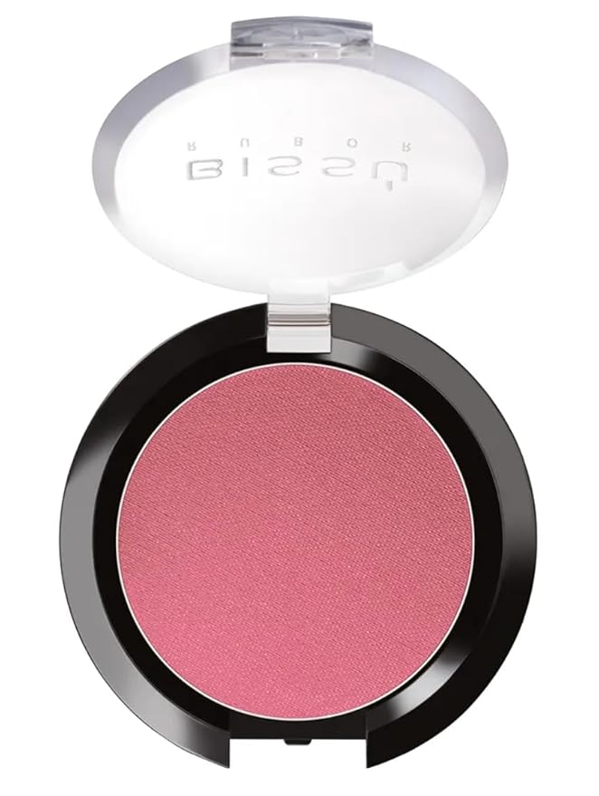 Bissú Blush 4g c/u, Intense Pigmentation, Smooth Texture, Matte and Satin Finishes (10 Raspberry)-VivaGrace Women