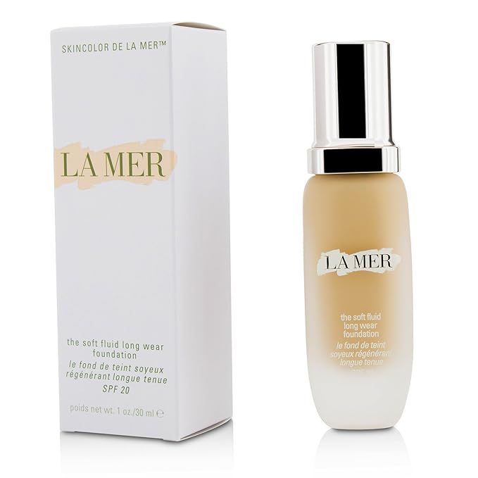 La Mer The Soft Fluid Long Wear Spf 20 Foundation for Women, 13 Linen, 1 Ounce-VivaGrace Women