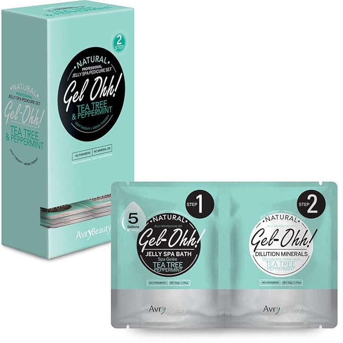 Avry Gel-Ohh Jelly Spa Bath (Tea Tree & Peppermint)