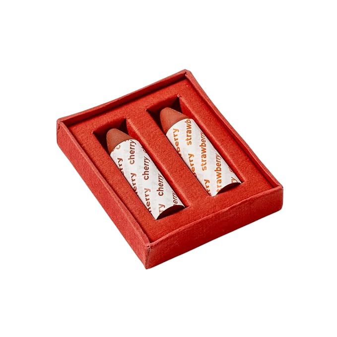 Axiology Multi Stick Crayons For Eyes, Lips, Cheeks Balmies Duo Gift Set Creamy Buildable Lightweight Moisturizing Blush Face Sticks Contour & Highlight All Day Wear Face Makeup (Strawberry & Cherry)-VivaGrace Women