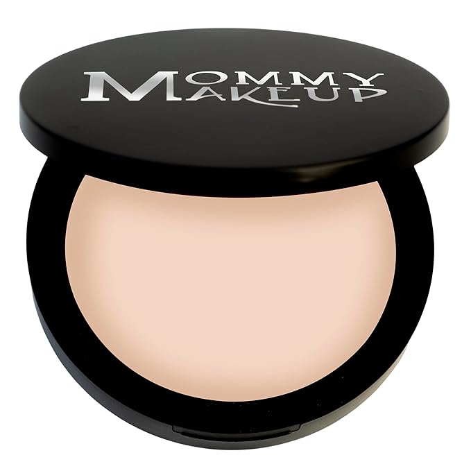 Mineral Dual Powder in Cuddle (Light/Medium) | 4-in-1 Pressed Mineral Foundation with SPF 15 for Flawless Glow & Soft Looking Skin | Oil Free, Talc Free, Gluten Free | 0.45 Oz | by Mommy Makeup-VivaGrace Women