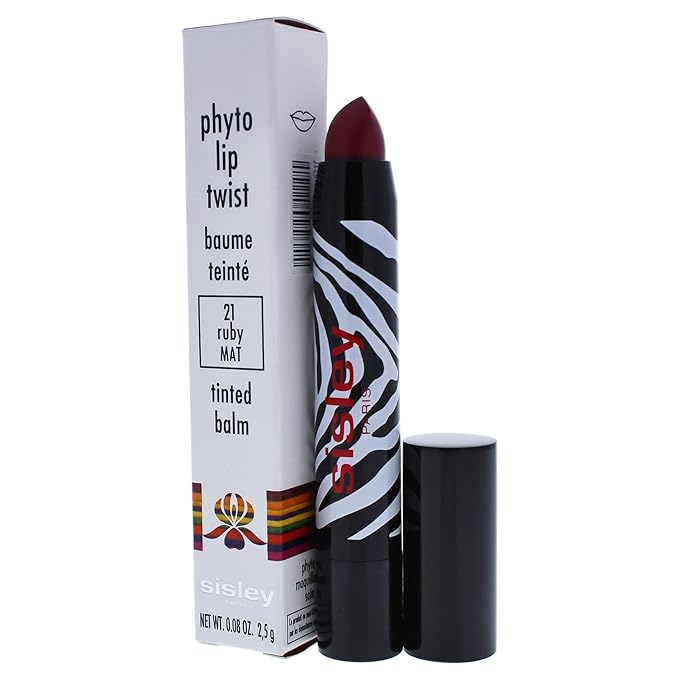 Sisley Phyto Lip Twist, 21 Ruby Mat, 0.08 Ounce-VivaGrace Women