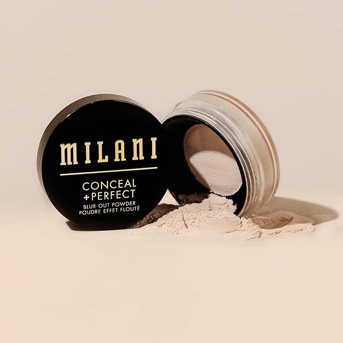 Milani Conceal + Perfect Blur Out Matte Setting Powder for All Skin Tones-VivaGrace Women