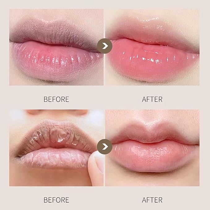 4 PCS Bee Lip Balm Lip Mask Honey Pot,Honey & Strawberry & Watermelon & Apple Lime Lip Mask Propolis Moisturizing Lip Balm with Stick,Sleeping Lip Mask Hydrating Prevention Dry & Cracked-VivaGrace Women