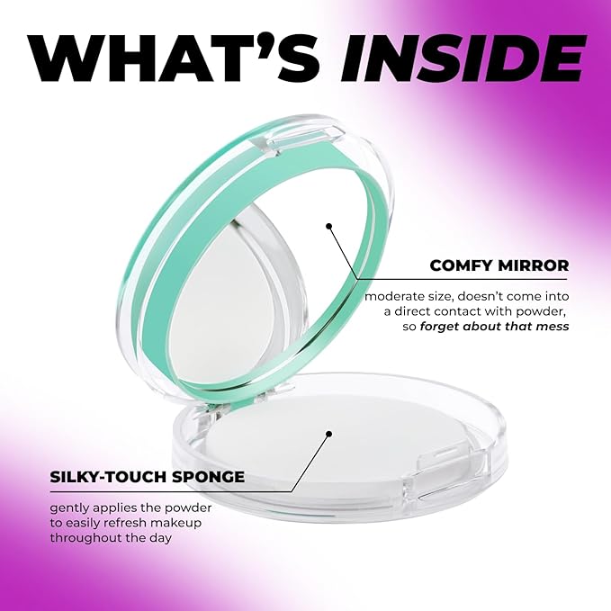 Lamel OhMy Clear Face Powder - Light Natural Coverage & Suet Control - Cruelty Free - Vanilla N.402-VivaGrace Women