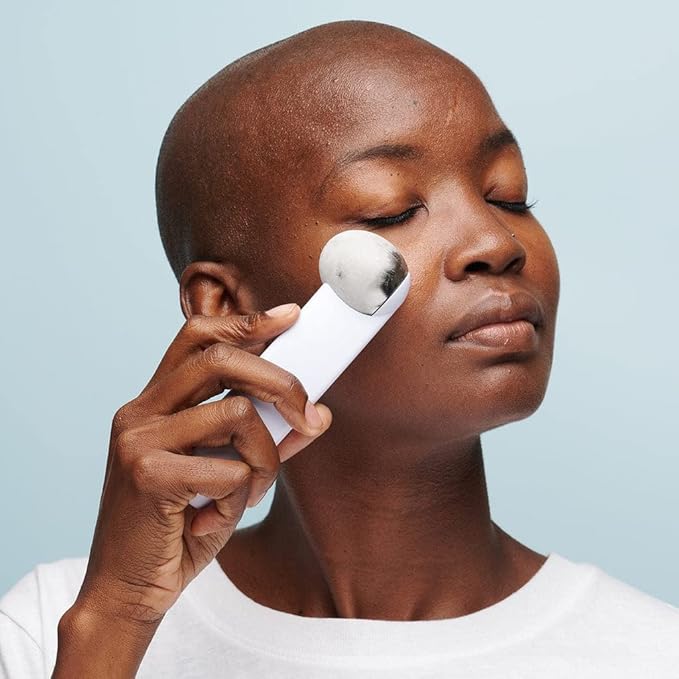 StackedSkincare Ice Roller for Face and Eyes - Stainless Steel Facial Ice Roller for Puffiness, Undereye Bags, Redness, Skin Cooling, and Lymphatic Drainage Massage - Face Roller for Women and Men-VivaGrace Women