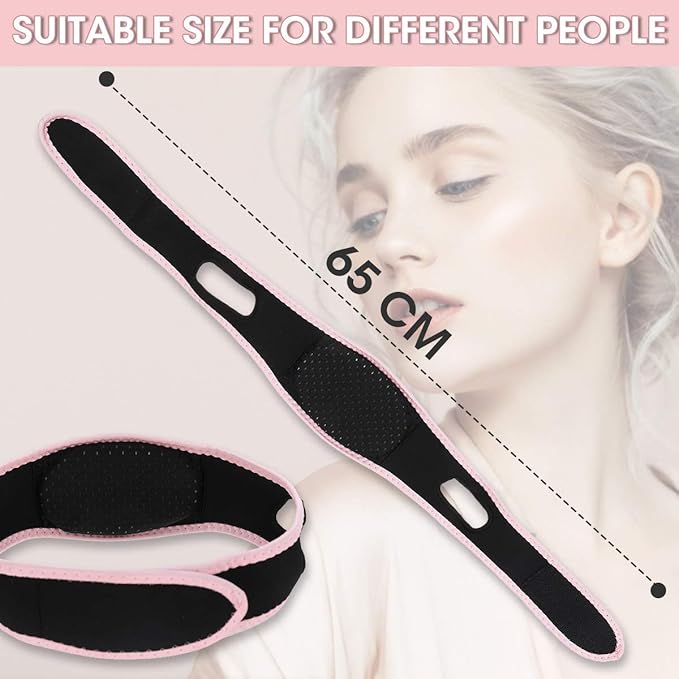 AF1111 Facial Slimming Strap-Pain-Free Face Lifting Belt-Anti-Aging & Anti-Wrinkle Slimming Mask Face Lifting Belt V Shaped Slimming Face Mask-VivaGrace Women