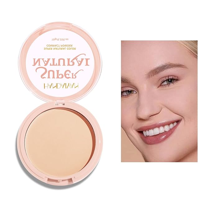 Pressed Face Powder Makeup Mineral Foundation Finishing Powder Pressed Finishing and Setting Powder Loose Setting Powder Makeup #03-VivaGrace Women