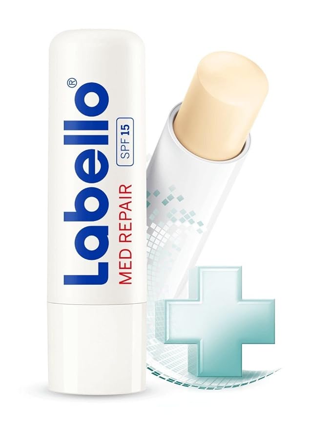 Labello Lib Balm (1x Original, 1x MED Repair, 1x Sun Protect LSF 30) Bundle-VivaGrace Women