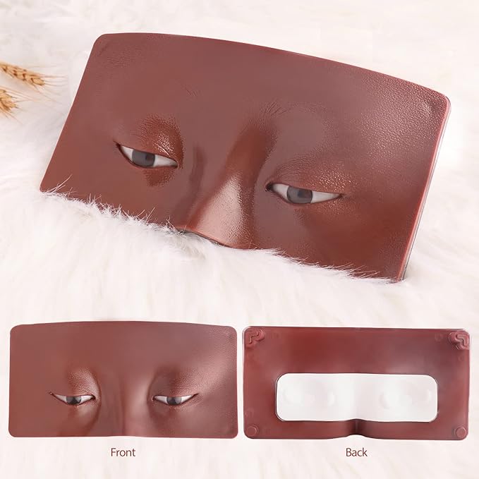 Makeup Practice Face, Bueuo 3 Pcs Makeup Practice Board Makeup Mannequin Face 3D Realistic Pad for Makeup Artist Makeup Beginner Self-taught or Professional Enthusiasts-VivaGrace Women