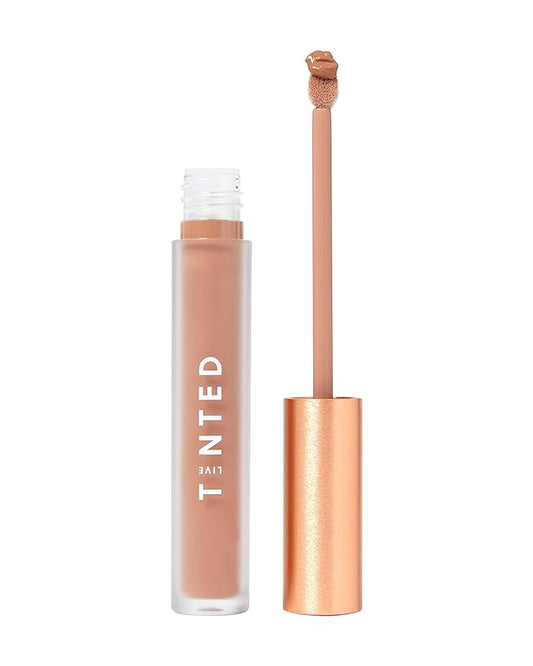 Live Tinted Huelip Liquid Lip Crème - Weightless, Long-Lasting Liquid Lip with Hyaluronic Acid and Jojoba Oil For a Soft, Comfortable, Moisturized Finish - 0.09 fl oz - Taupe-VivaGrace Women