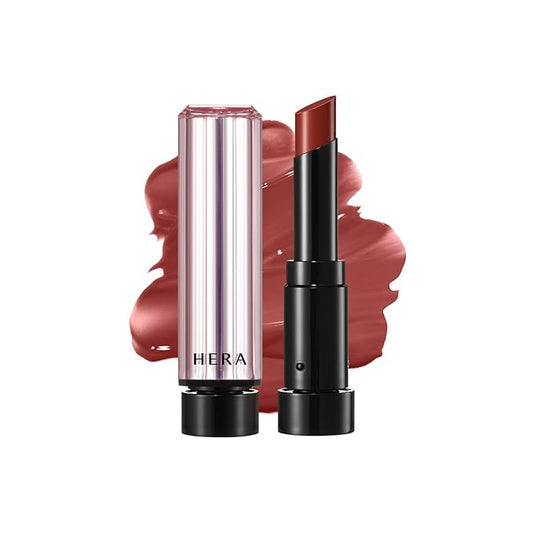 HERA Sensual Tinted Shine Stick 3.5g #498 ANGELS KISS | 12HR Long-lasting Lipstick, Sheer & Buildable Lip Tint Stain, Hydrating Formula with Vitamin E, Smooth Finish and Luxurious Korean Makeup-VivaGrace Women