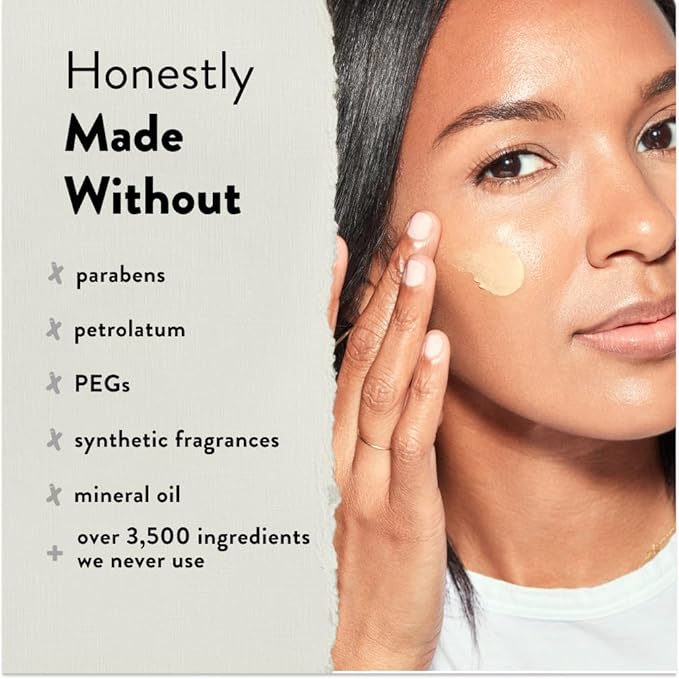 Honest Beauty Everything Glow Primer for All Skin Types | Preps, Brightens, + Hydrates Skin | 2 Types of Hyaluronic Acid, Watermelon + Apple Extracts | EWG Verified, Vegan + Cruelty Free | 1 fl oz-VivaGrace Women