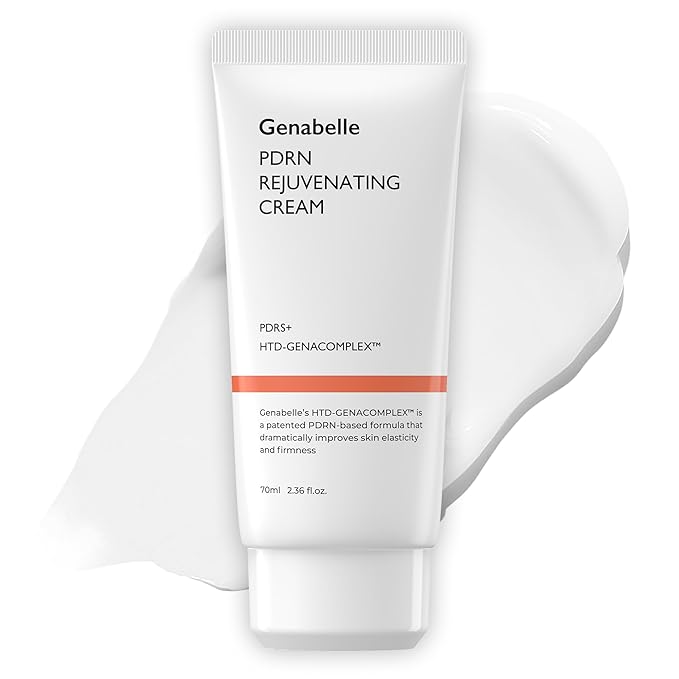 PDRN Rejuvenating Cream - Lightweight Moisturizer with Original PDRN, CICA, Hyaluronic Acid - Nourishing, Hydrating, and Soothing Formula - 2.36 fl.oz-VivaGrace Women