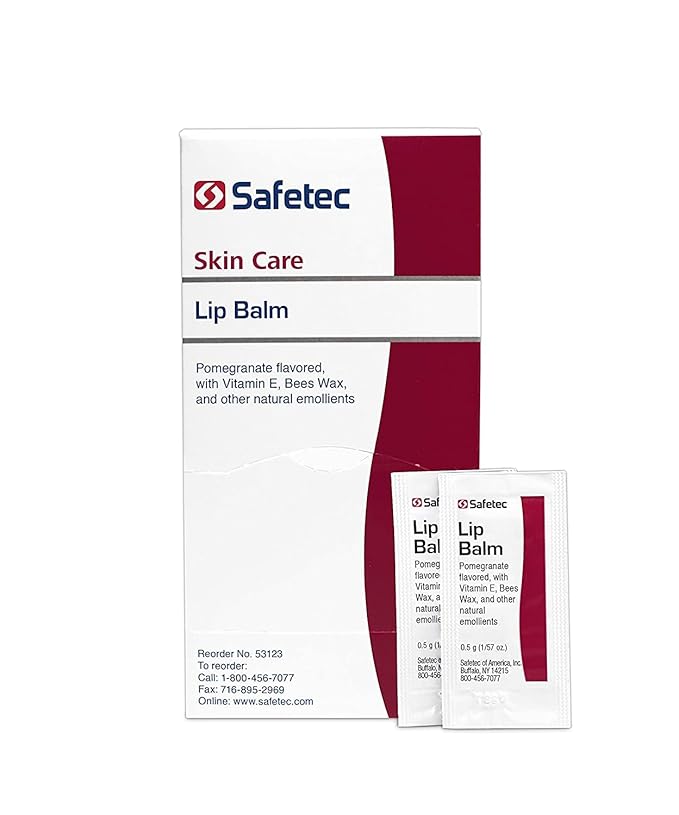 Safetec Lip Balm 53123 Pomegranate Flavored, One color, 144 Count-VivaGrace Women