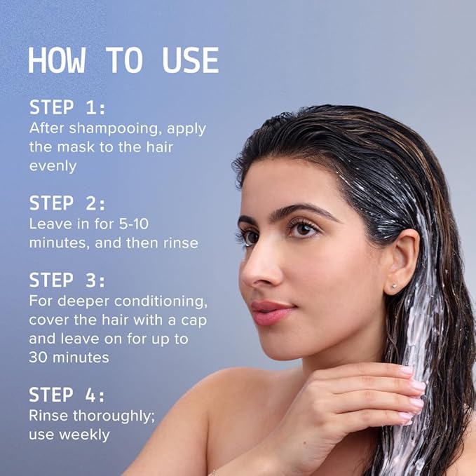 AAVRANI Intensive Repair Conditioning Hair Mask - Mask for Dry, Damaged Hair - with Biotin, Rice Protein, & Mowrah Butter to Repair - Vegan - 8.4 Oz-VivaGrace Women