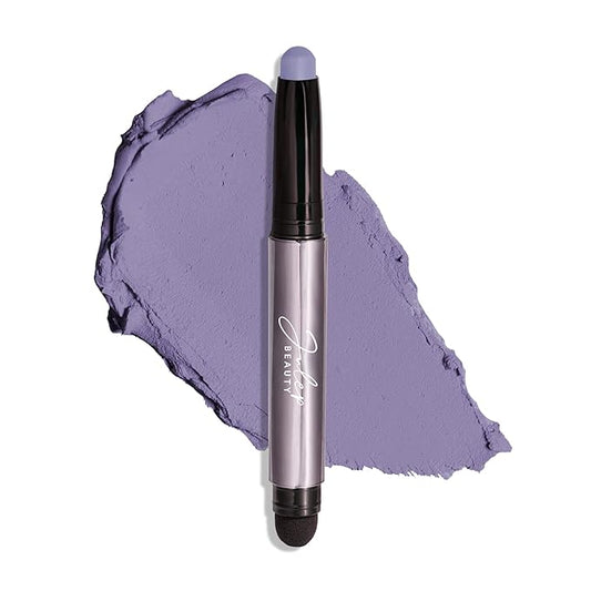 Julep Eyeshadow 101 Cream-to-Powder Waterproof Shadow Stick – Periwinkle Matte – Long-Lasting, Crease-Proof, Light Blue Purple Matte Cream Eyeshadow with Built-in Smudger-VivaGrace Women