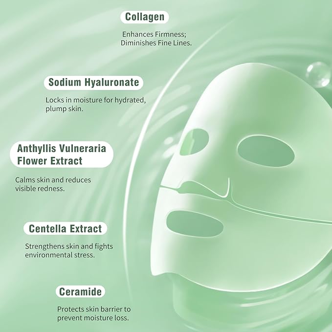 ISTON Overnight Hydrogel Face Mask for All Skin-VivaGrace Women