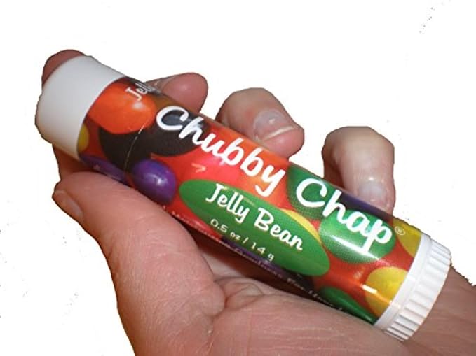 Three (3x) Large Jumbo Chapstick Natural Chapstick - 1/2 Ounce Lip Balm (Jelly Bean)-VivaGrace Women