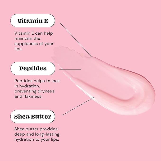 Glossmetics Lychee-Berry Overnight Lip Mask - Hydrating, Moisturizing Lip Balm for Soft, Smooth Lips (Pack of 2)-VivaGrace Women