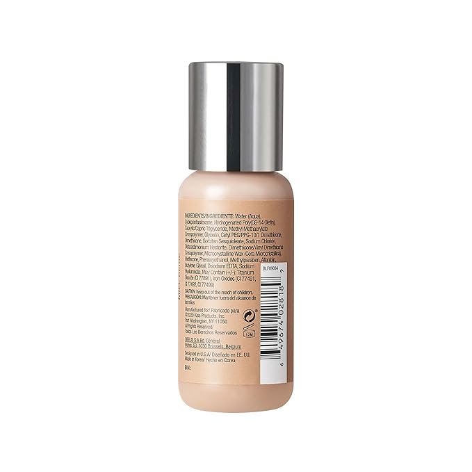 Ruby Kisses Liquid Foundation No More Blemish Oil-Free Foundation Korean Makeup 1.18 Fl Oz (Rich Beige)-VivaGrace Women