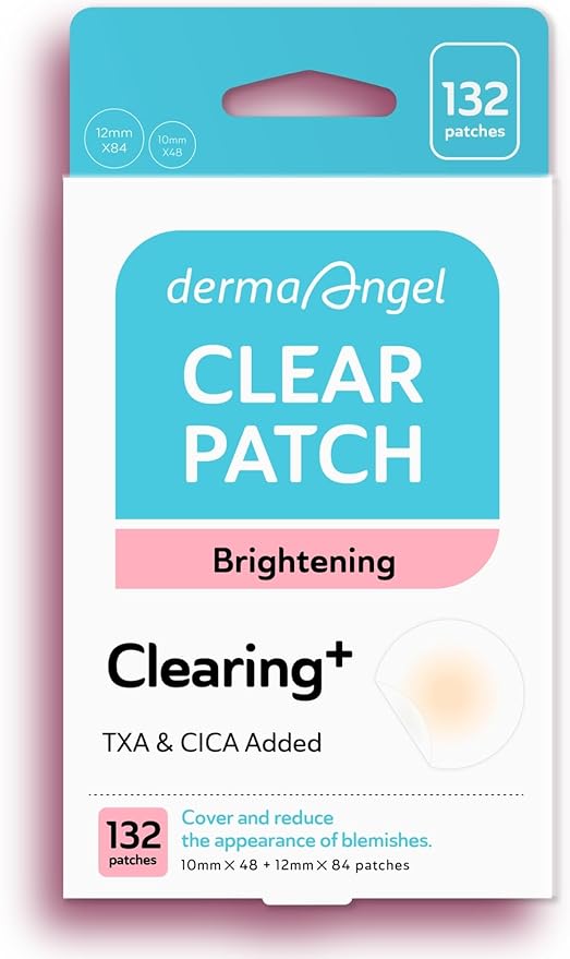Dark Spot Patches Blemish Patches with Hydrocolloid, TXA & CICA for Active Acne & Post-Inflammatory Dark Spots - Day and Night Use - UPGRADED (Post Acne - 132 Count - 2 Size)-VivaGrace Women