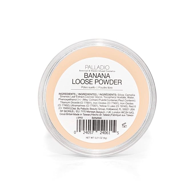 Palladio 4 Ever+Ever Mattifying Loose Setting Powder (Banana Powder)-VivaGrace Women