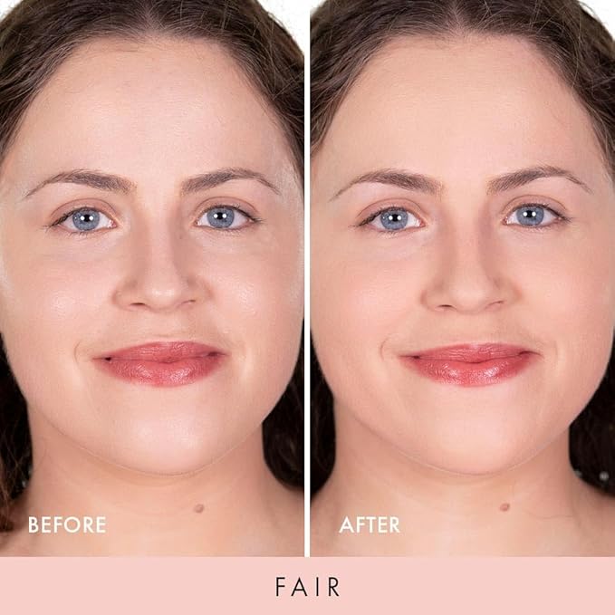 Wander Beauty Wanderlust Powder Foundation - Fair - Blurs and Evens Skin Tone - Perfects and Hydrates With Hyaluronic Acid, Aloe, Honeysuckle, & Vitamin E - Lightweight, Buildable Coverage - 0.31 oz-VivaGrace Women