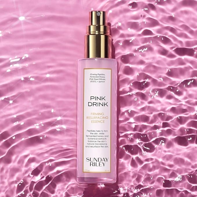 Sunday Riley Pink Drink Skin Firming Resurfacing Essence Face Mist-VivaGrace Women