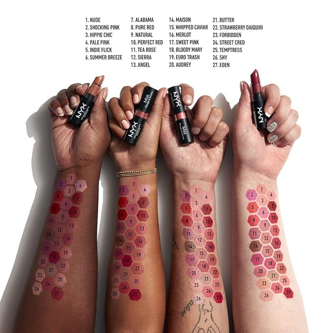 NYX PROFESSIONAL MAKEUP Matte Lipstick - Maison (Milk Chocolate Brown)
