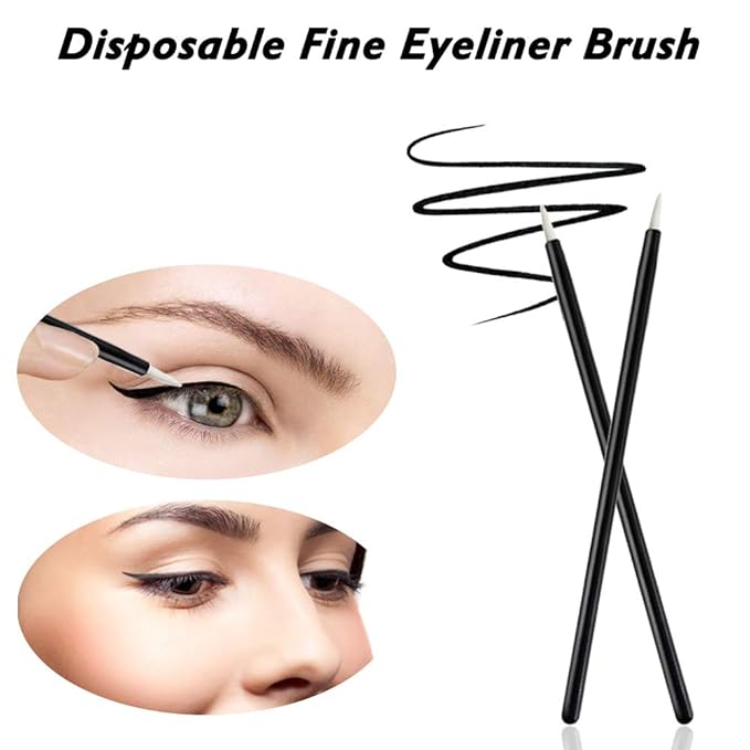 2 Styles Professional Makeup Palette with Spatula and 150 PCS Makeup Brush Kit, SourceTon Cosmetic Palette (5.9”x 3.9”) & Makeup Applicators (Mascara Wands, Lipstick Applicators, Fine Eyeliner Brush)-VivaGrace Women