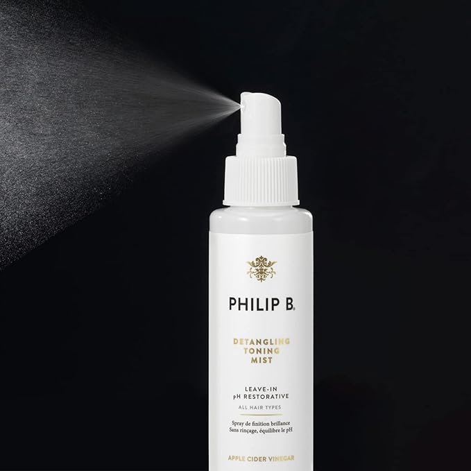 PHILIP B Detangling Toning Mist pH Restorative 4.23 oz. (125 ml) | Un-Tease Tangles, Leaves Hair Glossy, Smooth and Frizz-Free-VivaGrace Women