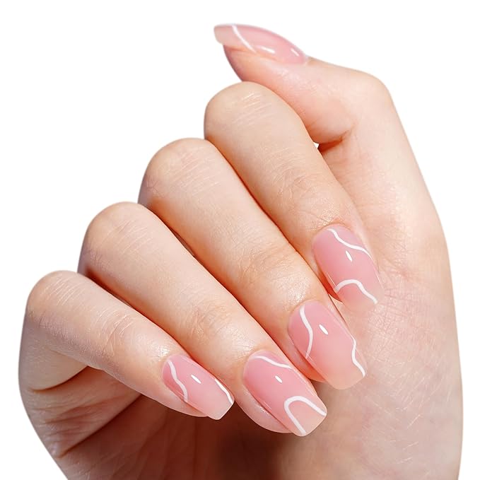 AILLSA Nude Gel Nail Polish Set Red Jelly Pink Milky White Black Gel Polish with Base and Top Coat, Classic Popular Color All Season Soak Off U V L ED Manicure Art Salon DIY at Home 7Pcs 8ML