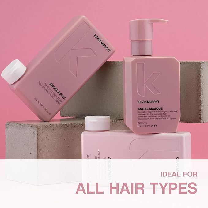 KEVIN.MURPHY ANGEL.MASQUE - Hair Masque for Damaged Hair - For Fine, Dry, Coloured Hair - Deep Conditioning Hair Treatment - With Lotus Flower & Bamboo Extract - Sulphate Free - 200 mL / 6.7 fl oz-VivaGrace Women