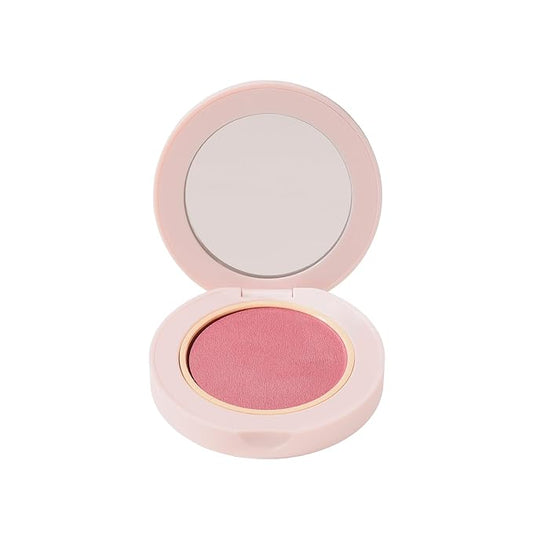 Wander Beauty Hydrating Powder Blush - Lightweight, Berry Blush Makeup with a Blurring, Satin Finish - Buildable Formula with Hyaluronic Acid, Squalane & Aloe Leaf Extract - Berry Busy - 0.18 oz-VivaGrace Women
