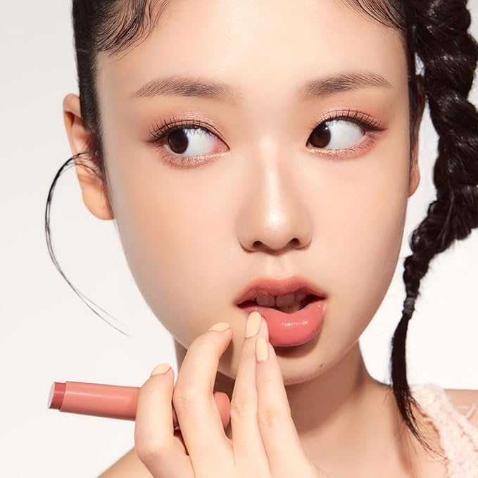 ETUDE Ginger Sugar Melting Balm Stick 02 Soft Mauve | Tinted Moisturizing Lip balm | Natural Ingredients Hydrate Ginger, Sugar, Shea Butter Moisturizing Relaxing Effect | K-Beauty-VivaGrace Women