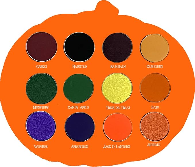 Vintage Halloween Jackolantern Palette-VivaGrace Women