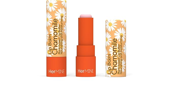 HerMINE Lip Balm Plant-based Lip Butter 3 Pack Nourishing Moisturizing LipBalm LipButter Long Lasting Delicious Flavors Intense Hydration-VivaGrace Women