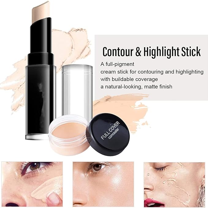 MAEPEOR All In One Makeup Kit for Girls Women 27 Piece Full Makeup Gift Set with Eyebrow Pencil Eyeliner Eyeshadow Palette Mascara Foundation Concealer Lip Gloss Lipstick Makeup Remover Makeup Brush (POP004B)-VivaGrace Women