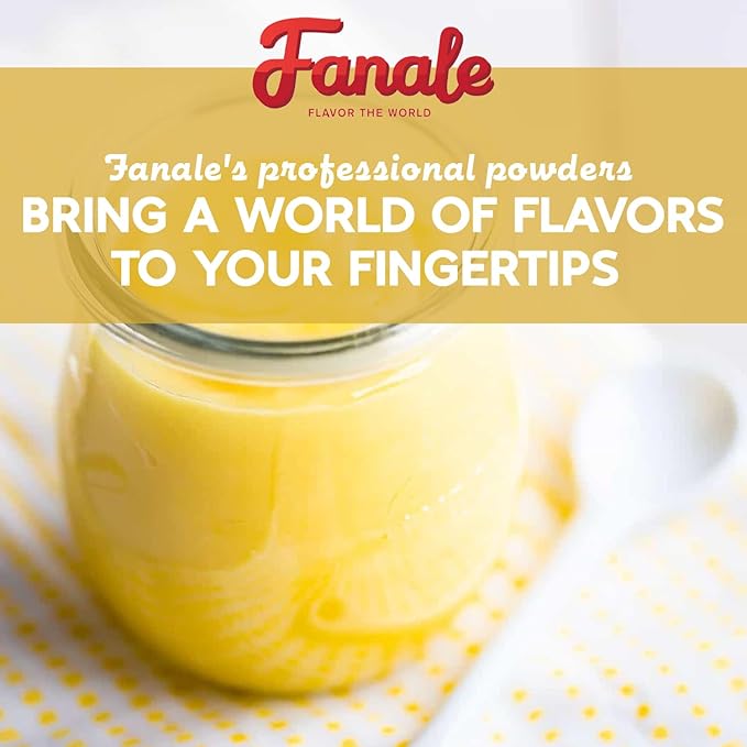 Fanale Premium Egg Pudding Bubble Tea Flavoring Powder | Perfect for Baking, Smoothies, Desserts and Drinks | Instant Flavoring Powder for Boba Milk Tea - 2.2 Pounds (Pack of 20).-VivaGrace Women