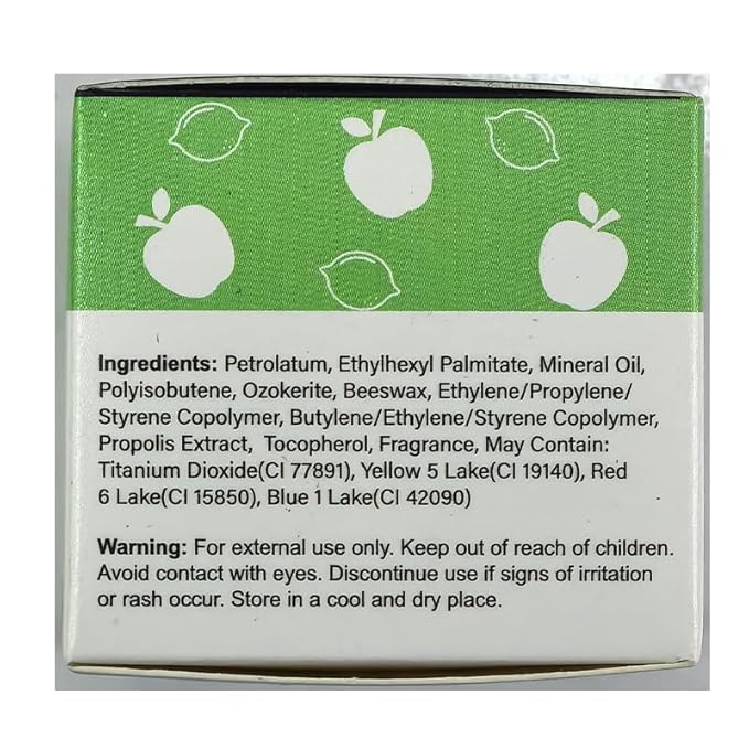 3 PCS Bee Lip Balm Lip Mask Honey Pot, Honey & Strawberry & Apple Lime Lip Mask Overnight Propolis Moisturizing Lip Balm with Stick,Hydrating Repair Lip Sleeping Mask,Prevention Dry and Cracked-VivaGrace Women