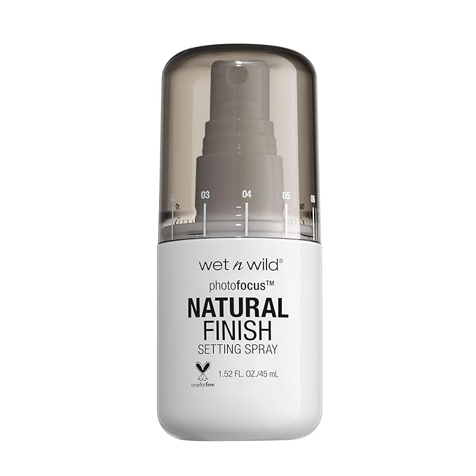 wet n wild Photo Focus Setting Mist, Up to 24HR Wear, Lightweight & Nourishing Aloe Formula, Suitable for All Skin Types, Cruelty-Free & Vegan - Seal the Deal-VivaGrace Women