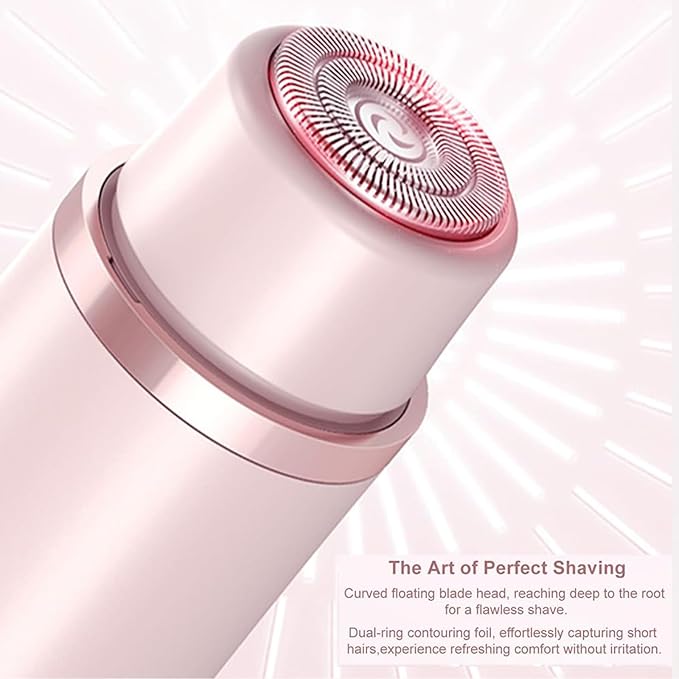 Dermave Bikini Shaver,2025 New Dual Head Shaver Women, 2 in 1 Wet & Dry Waterproof Electric Bikini Trimmer for Women,Purple-VivaGrace Women