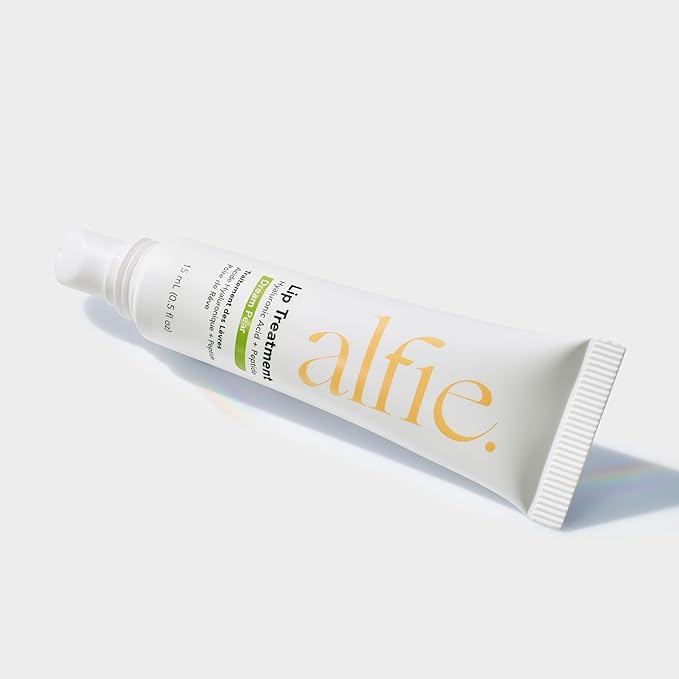 Alfie Hyaluronic Acid Lip Booster -Pear Flavor -15ml/0.5 Fl. Oz -Peptide Lip Treatment -Lip Plumper and Filler -Lip Serum and Moisturizer -Hydrating Treatment for Lip Volume -Vegan Friendly, Non-Toxic-VivaGrace Women
