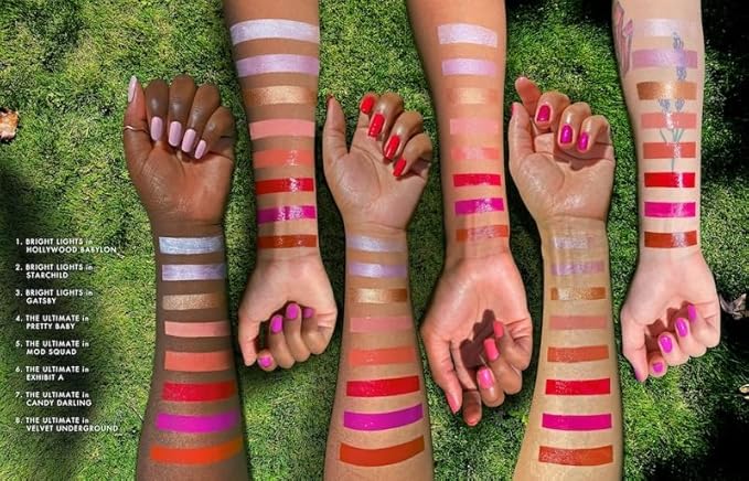 Habit Cosmetics | BRIGHT LIGHTS Highlighter, 0.19 Oz (Hollywood Babylon)-VivaGrace Women