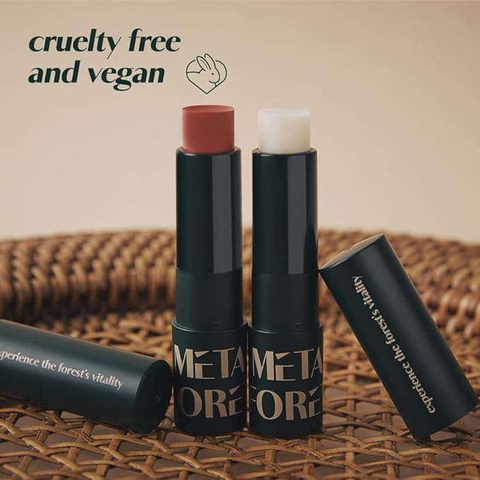 METAFORET Vegan Tinted Lip Balm 0.12oz 3.5g Experience Softer, More Radiant Lips with Lip Tint Butter Balm - Moisturizing, Tinted, and Perfect for Lip Care and Lip Glow (5set(#1~#5))-VivaGrace Women