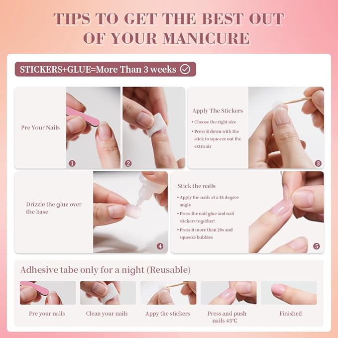 Gunmetal Silver Press On Nails Short Square,Cat Eye Fake Nails,Defined Smile Line Design with a Radiant Gloss Effect, Glossy Gel Finish Short Press On Nails, Thick Reusable Glue On Nails for Women