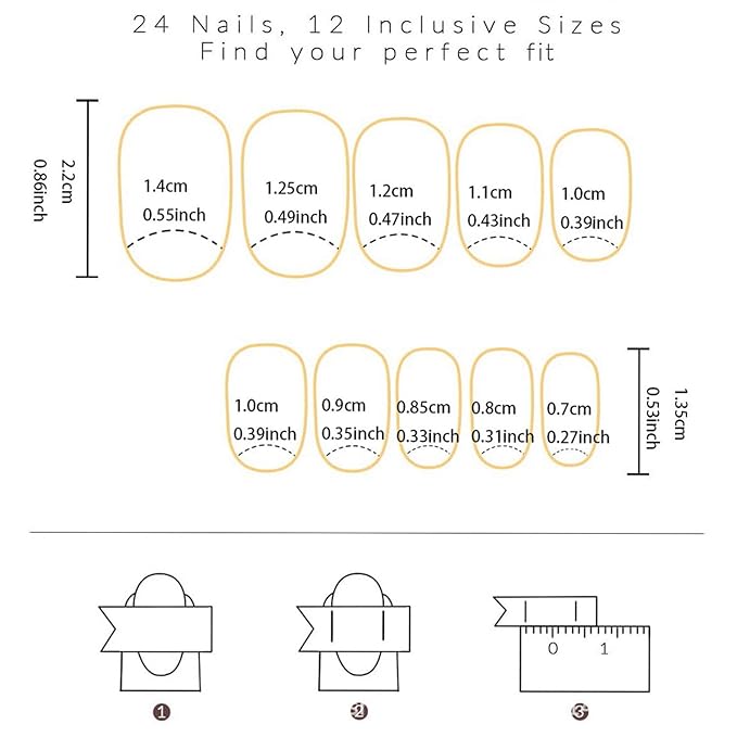 Cute Almond Press on Nails Short Green French Tip Fake Nails Summer False Nails with Frog Designs Flowers Cherry Acrylic Nails Glossy Glue on Nails Mushroom Reusable Stick on Nails 24 Pcs