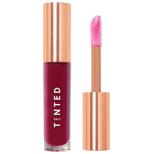 Live Tinted Softgloss Juicy Lip Gloss For Women – Hydrating Non-Sticky Lip Gloss with Hyaluronic Acid, Coconut Oil & Shea Butter – Sheer, Juicy Shine – Raspberry Rose .88 Oz-VivaGrace Women