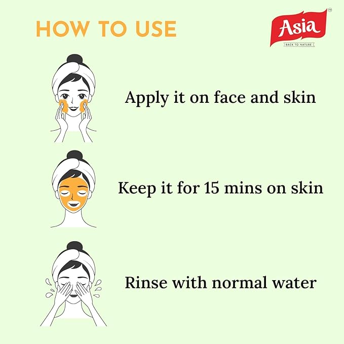 Asia Wild turmeric Powder by Asia | 100g /3.5 Oz | Kasturi Manjal | Curcuma Aromatica |100% Natural – Nothing external added | Preparing Turmeric Face Mask | For Face Packs & Face Mask-VivaGrace Women